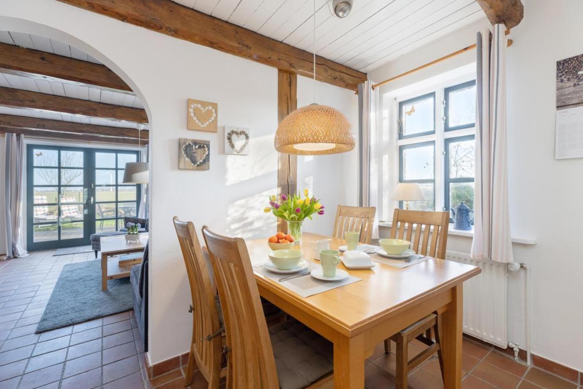 Deichmuschel Villa Wöhrden Kültér fotó